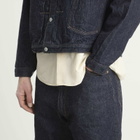 Kaptain Sunshine Men's Indigo Wash Denim Straight Leg Jeans in Indigo One Wash