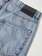 Our Legacy - Wide-Leg Cropped Frayed Jeans - Blue