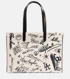 Golden Goose - California printed canvas tote