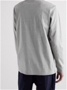 Comme des Garçons HOMME - Logo-Print Cotton-Jersey T-Shirt - Gray