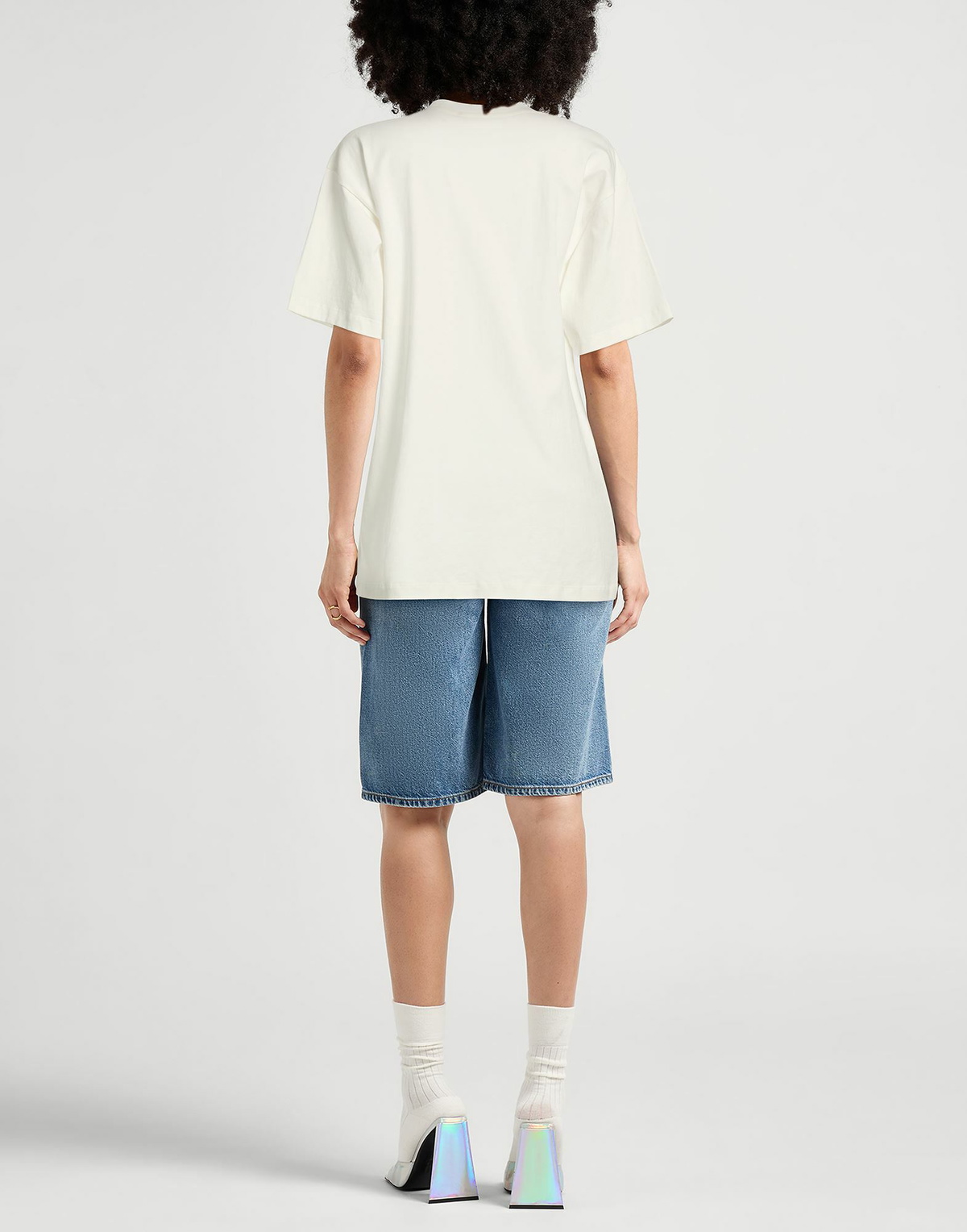 Blumarine Womens T-shirt Ivory