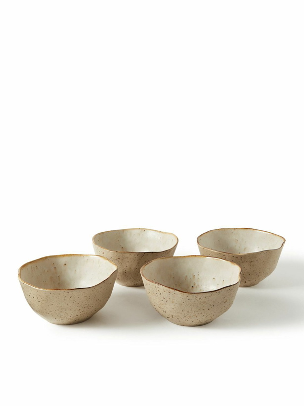Photo: Soho Home - Emden Set of Four 14cm Glazed Stoneware Cereal Bowls