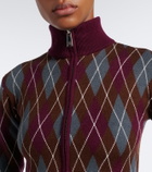 Perfect Moment Argyle wool bodysuit