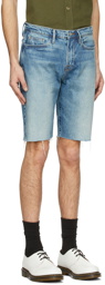 Frame Blue 'L'Homme Relaxed' Shorts