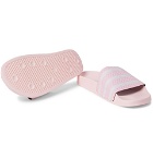 adidas Originals - Adilette Textured-Rubber Slides - Men - Pink