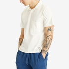 Universal Works Men's Pique Vacation Polo in Ecru
