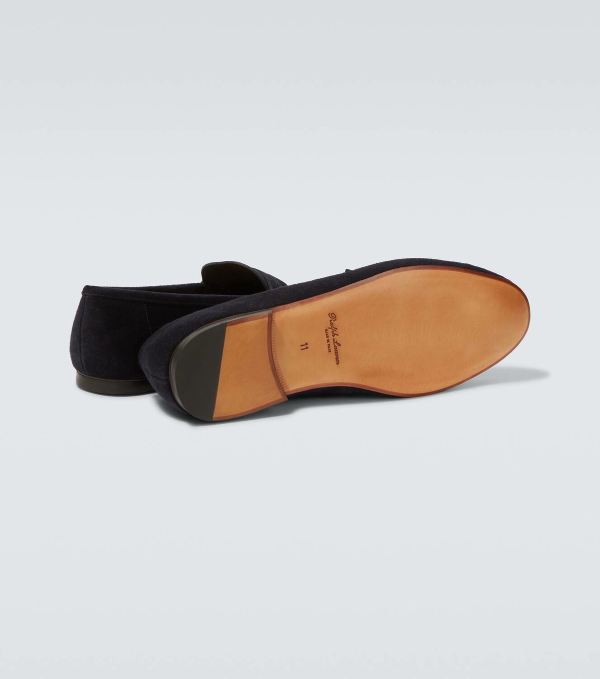 Ralph Lauren Purple Label Suede penny loafers