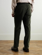 Purdey - Straight-Leg Cotton-Corduroy Trousers - Brown