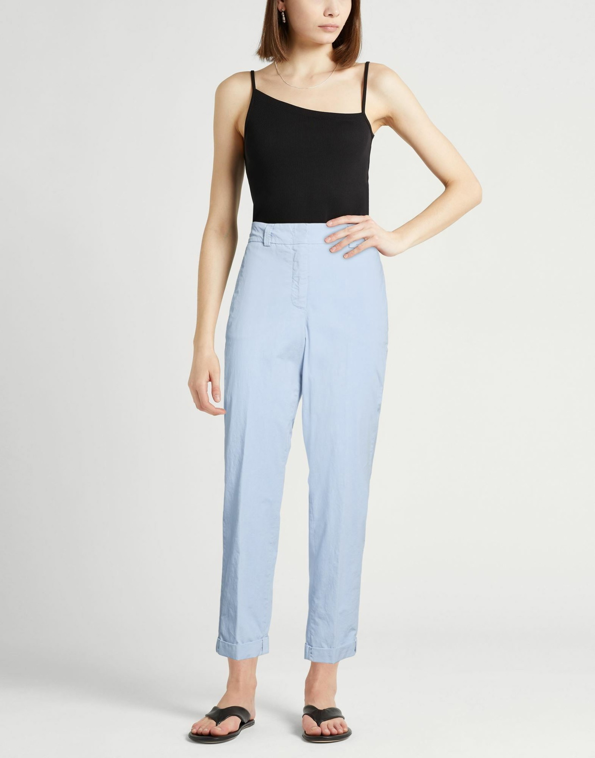 Peserico Womens Pants Light in Blue