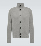 Tom Ford Ribbed-knit wool and cashmere cardigan