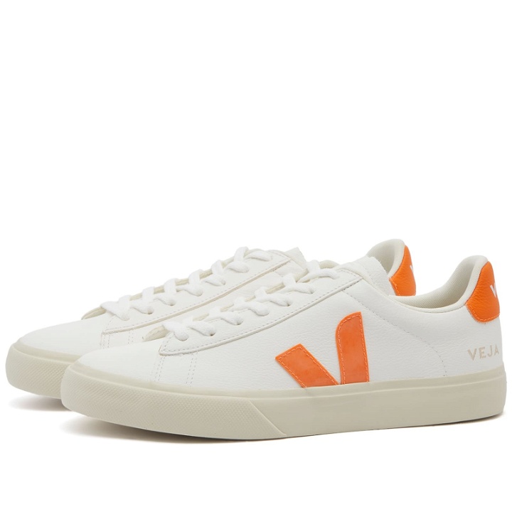 Photo: Veja Womens Women's Campo Sneakers in Extra White/Fury