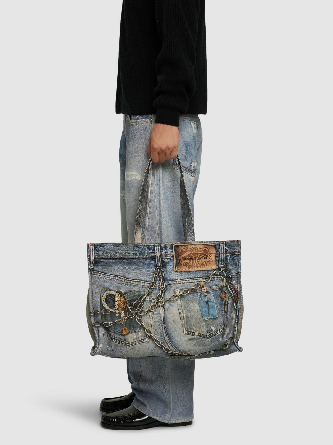 【Acne Studios】Logo Shopper Ns Tote Acne Studios Logo Shopper Ns Tote | Shopbop