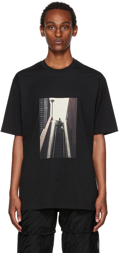 Photo: Song for the Mute Black Escalator T-Shirt