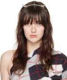 Vivienne Westwood Silver Vivienne's Horn Alice Headband