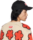Kenzo Black Kenzo Paris Baseball Cap