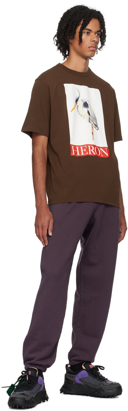 HERON PRESTON bird Tee バードプリント ロングTシャツ HERON PRESTON bird Tee バードプリント ロングTシャツ