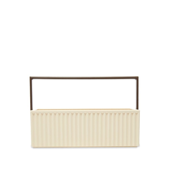 Photo: Hachiman Omnioffre Stacking Storage Box - Small in Beige/Brown