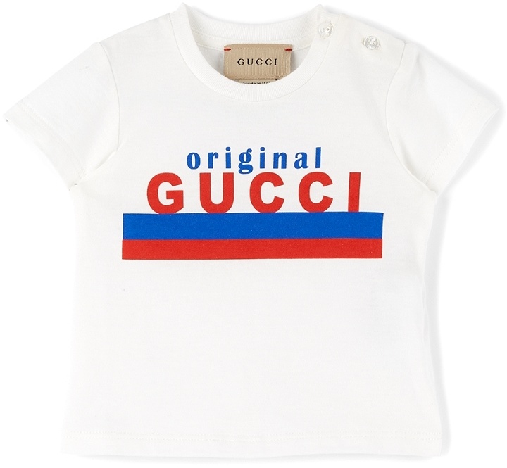 Photo: Gucci Baby White 'Original Gucci' T-Shirt