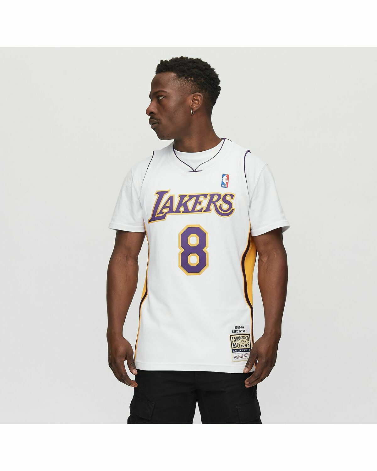 kobe bryant white jersey 8