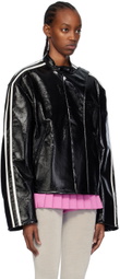 Pushbutton Black Moto Jacket
