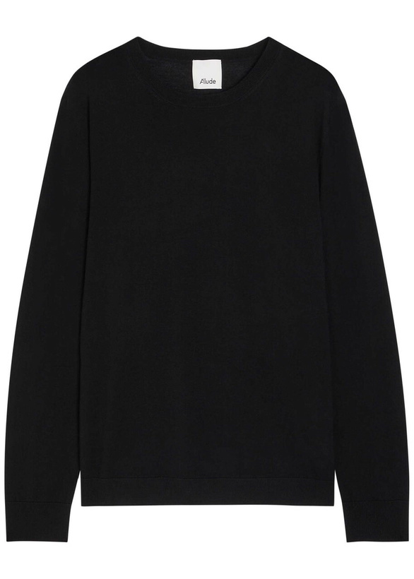 Photo: Allude Wool Jumper Black