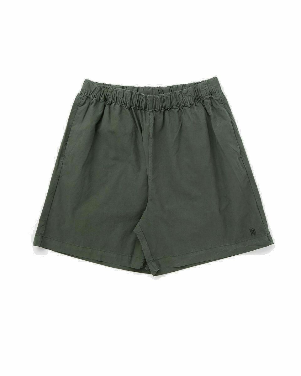Photo: Norse Projects Per Cotton Tencel Shorts Green - Mens - Casual Shorts