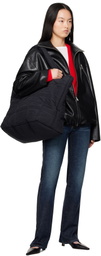 Nanushka Black Symbol Tote