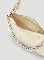 BY FAR Mini Rachel Crocodile Embossed Shoulder Bag