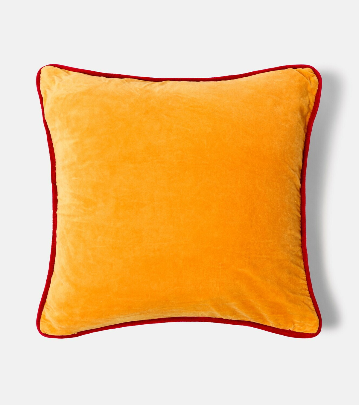 Les-Ottomans Embroidered coton velvet cushion