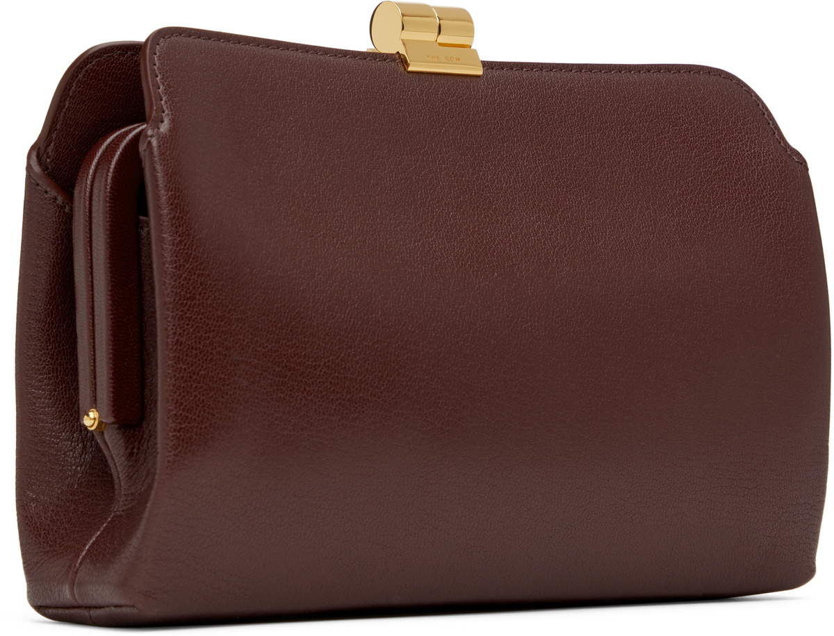 The Row Burgundy Amazon Clutch The Row