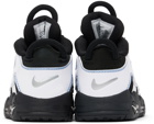 Nike Baby Black & White Air More Uptempo Sneakers
