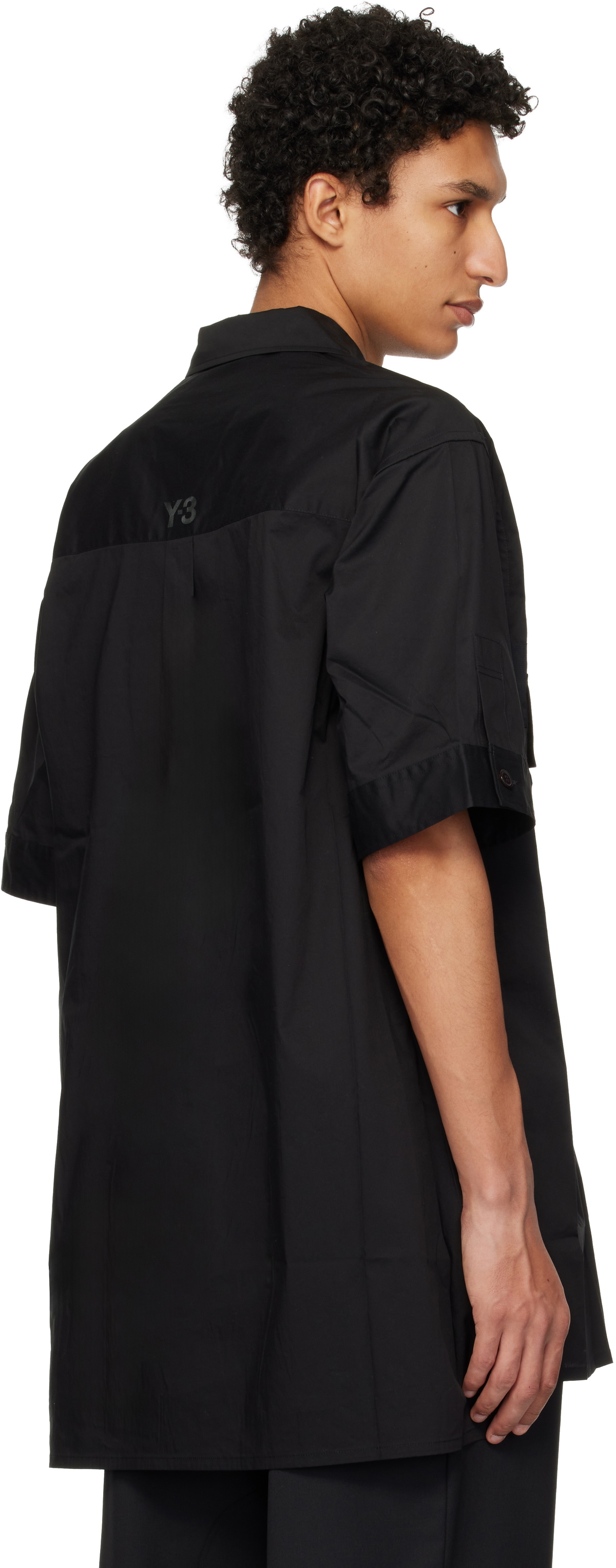 Y-3 Black UT Short Sleeve Shirt