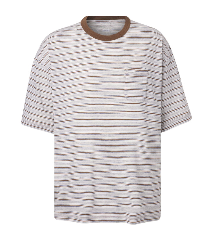 Photo: Visvim Mondo Border wool and cotton T-shirt