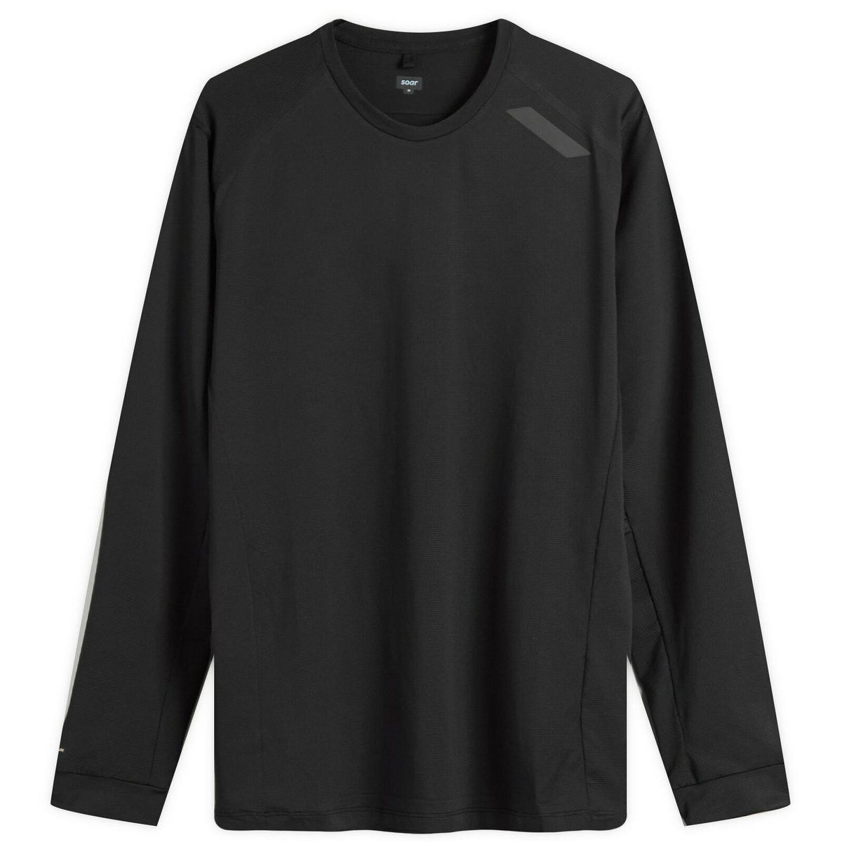SOAR Men's Men's LS Tech T-Shirt in Black