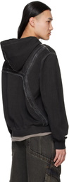 XLIM Black EP.7 01 Reversible Hoodie