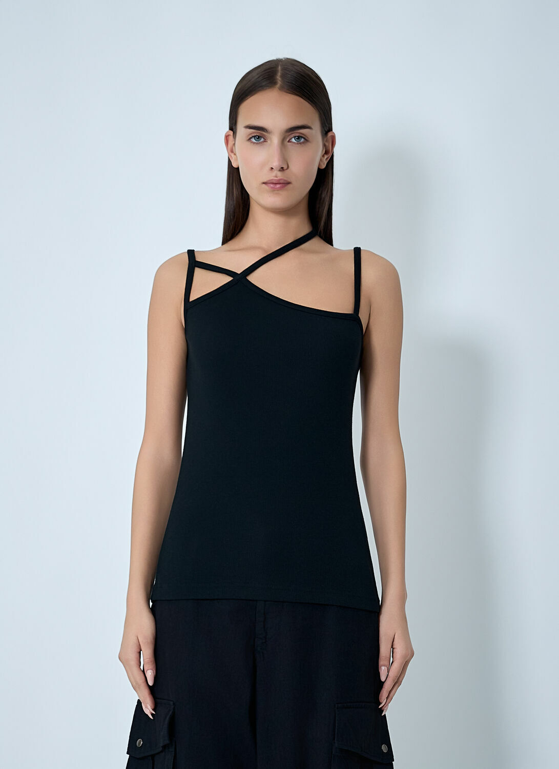 Yohji Yamamoto String Detail Camisole