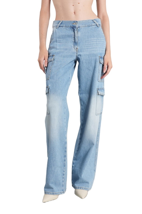 Photo: IRO Uros Jeans In Blue Cotton