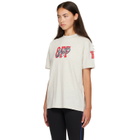 Off-White Gray 'Off' College T-shirt