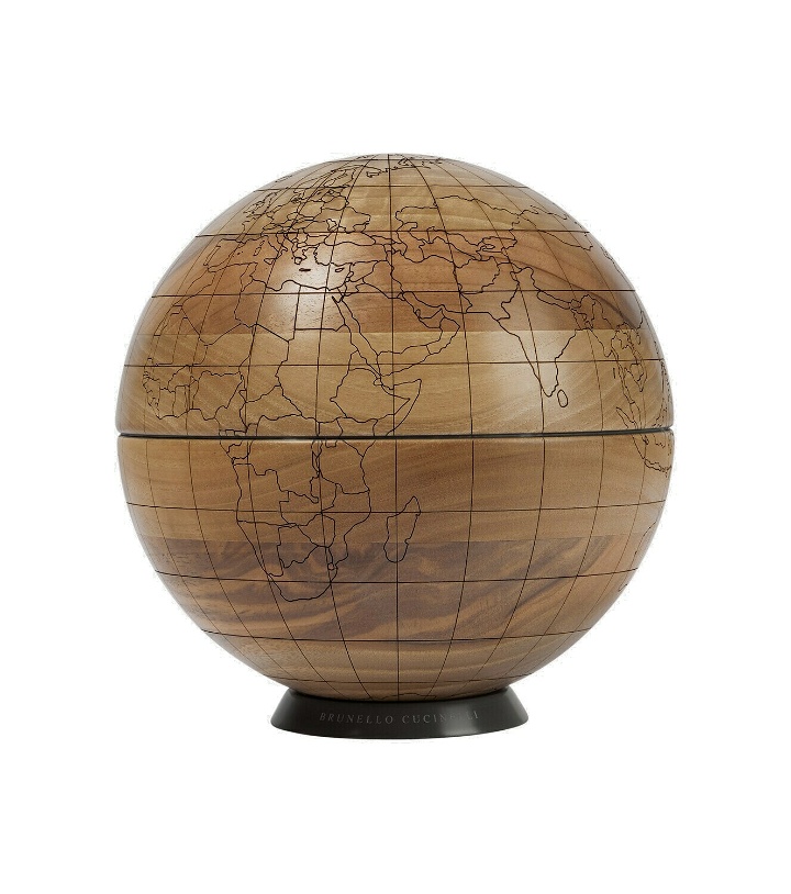 Photo: Brunello Cucinelli Wooden globe