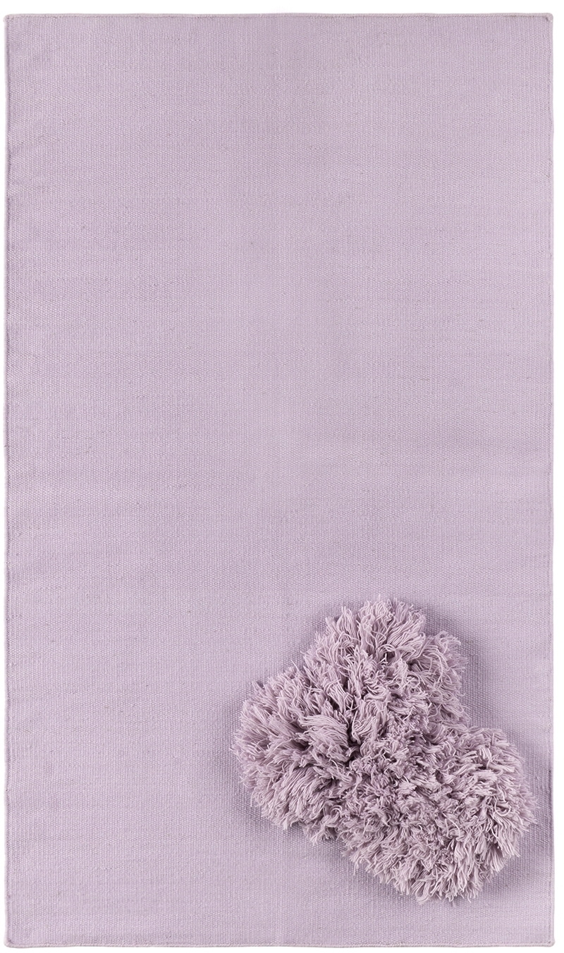 Mush Studios SSENSE Exclusive Purple Small Echo Rug