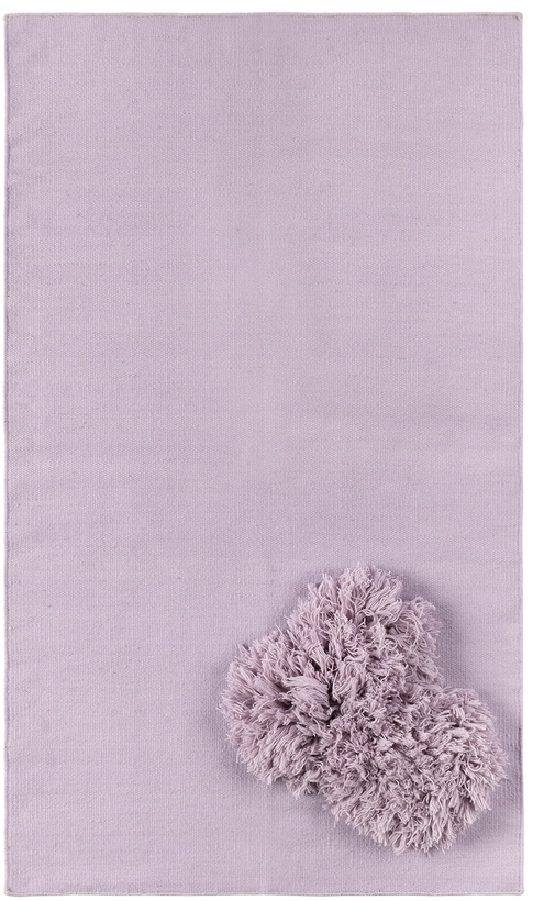Photo: Mush Studios SSENSE Exclusive Purple Small Echo Rug