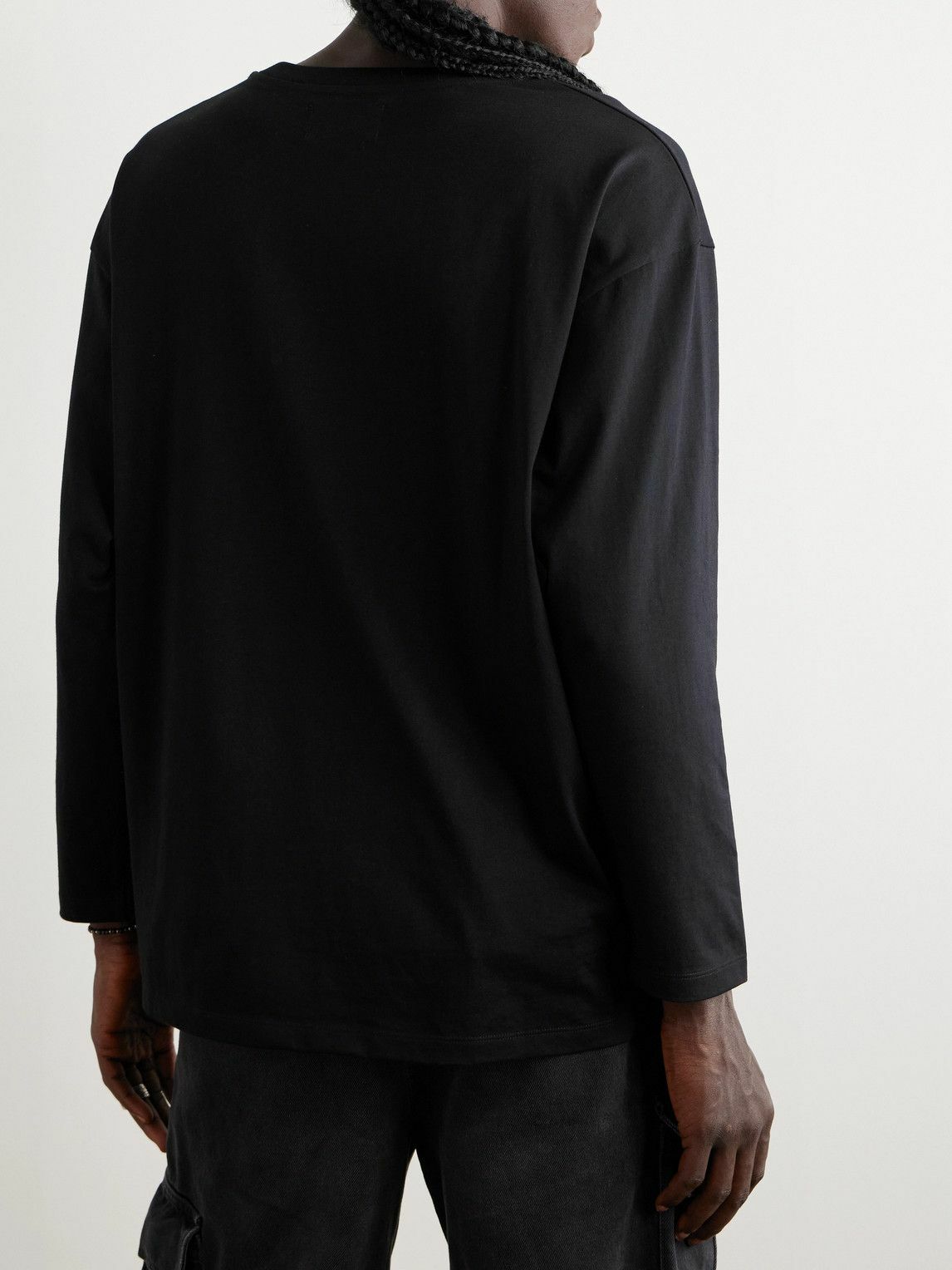 Liberal Youth Ministry - Printed Cotton-Jersey T-Shirt - Black