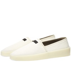 Fear Of God Men's Logo Espadrille Sneakers in Latte