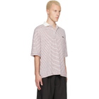 Wales Bonner White & Red Bask Polo