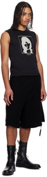 Ann Demeulemeester Black Ysewijn 'Till The End' Tank Top
