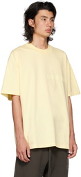 Fear of God ESSENTIALS Yellow Flocked T-Shirt