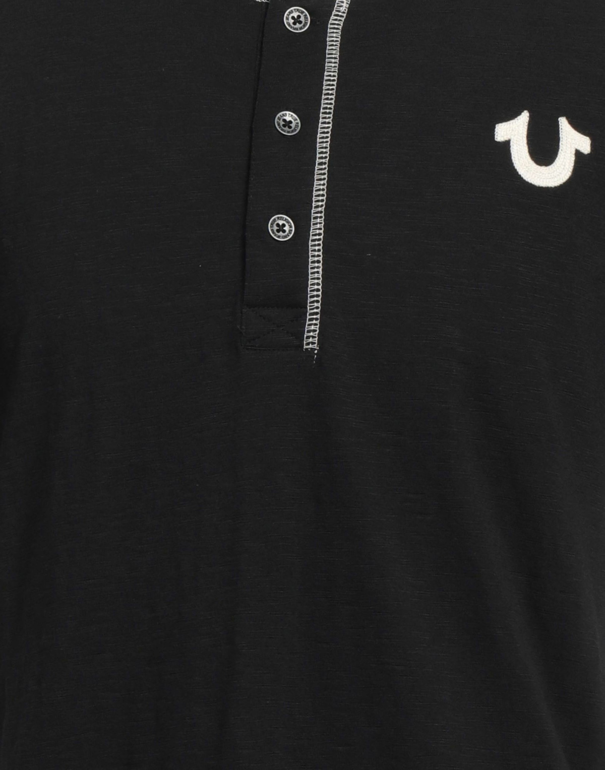 True Religion Mens T-shirt in Black