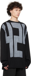 424 Black '424' Block T-shirt