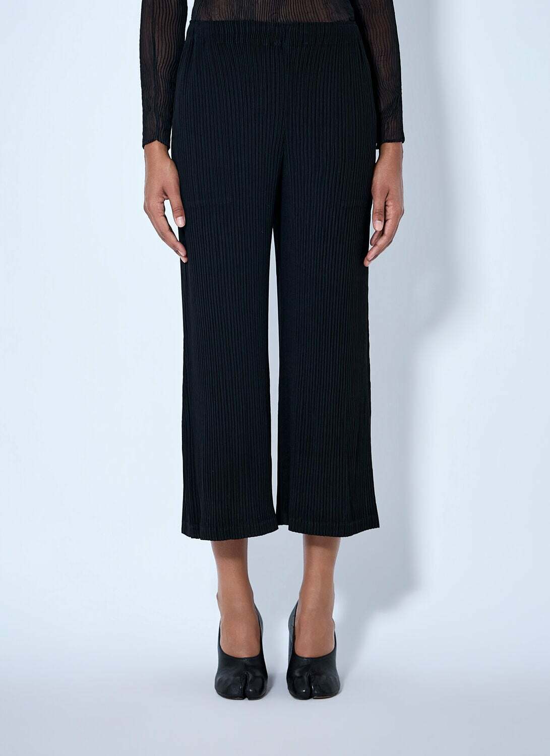 Issey Miyake Hatching Pleats Pants