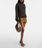Khaite Olivia Medium snake-effect leather tote bag